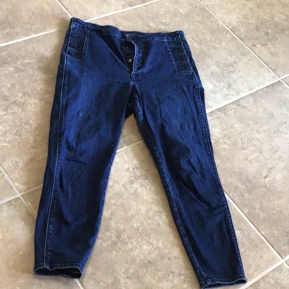 J Brand Natasha Sky High Crop Skinny Jean- Photo Ready HD Argo